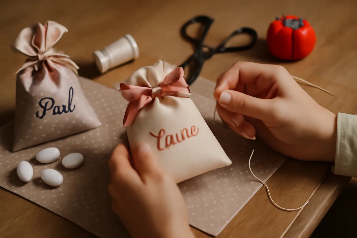 Sacchetti porta confetti personalizzati: trucchi per cucirli a mano anche senza esperienza