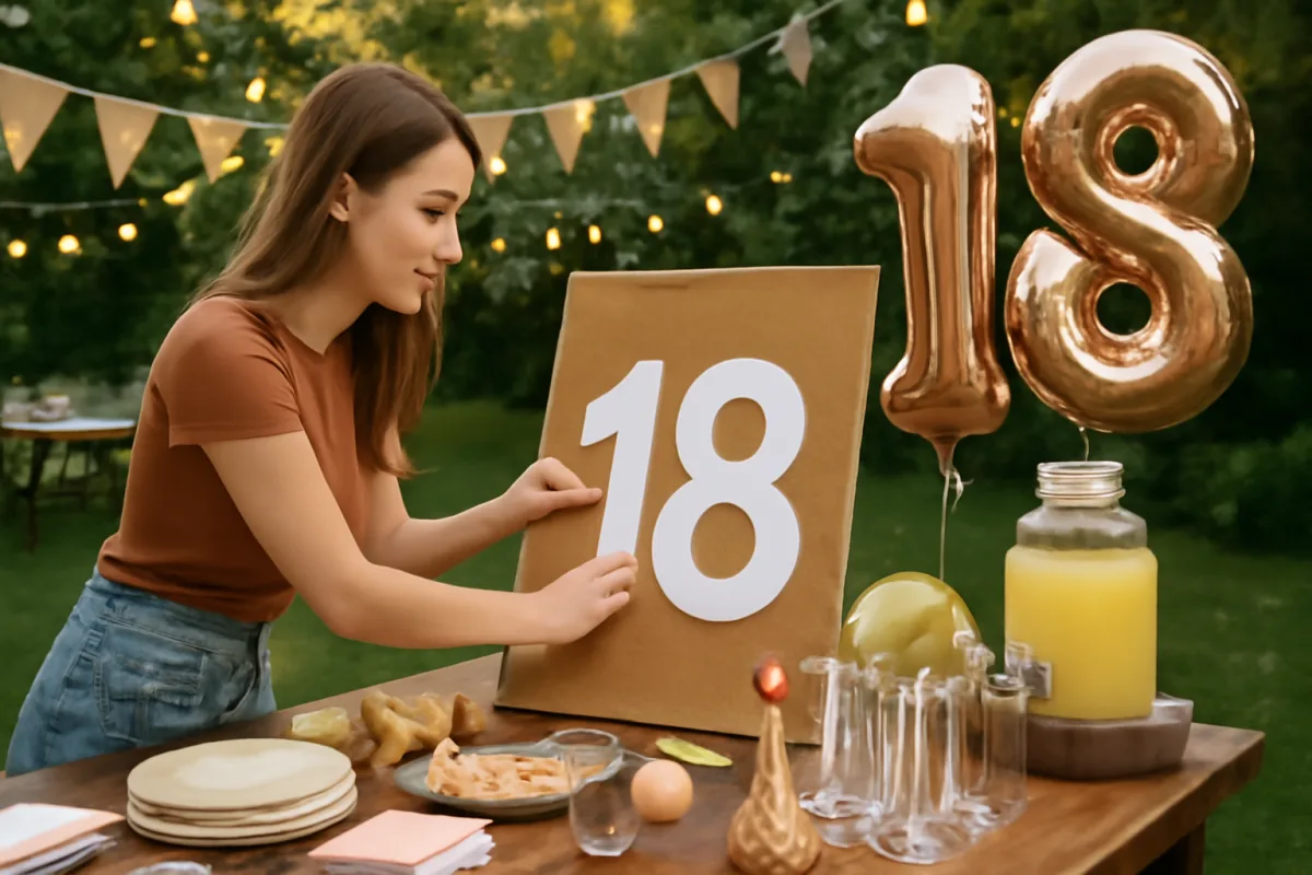 Come si allestisce una festa di 18 anni in giardino? Trucchi per un party memorabile