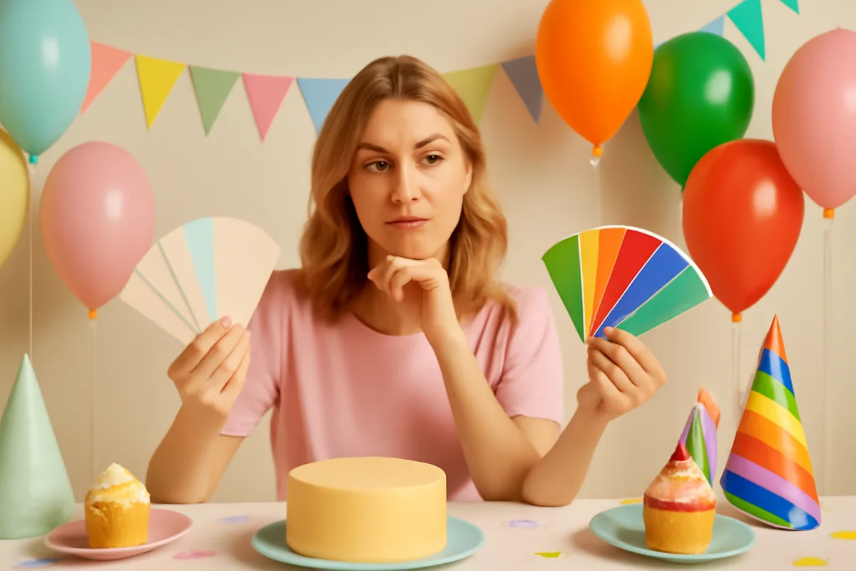 Colori pastello o vivaci per una festa? Come scegliere la palette perfetta